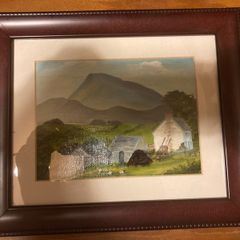 Mount Errigal Donegal oil painting free postage