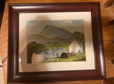 Mount Errigal Donegal oil painting free postage