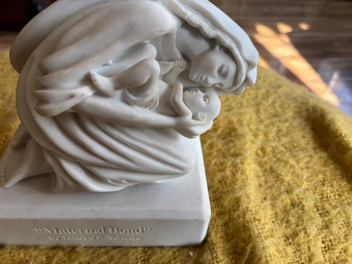 Marble "Maternal Bond" by Timothy P. Schmalz