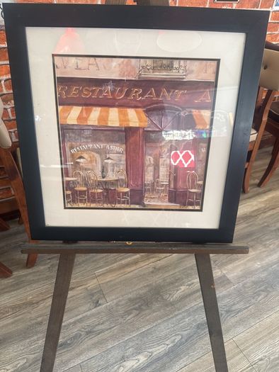 Restaurant wall art