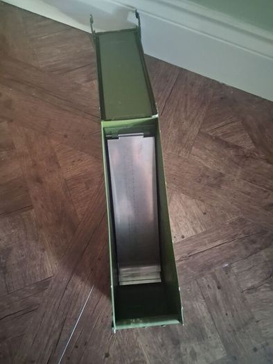French Military surplus 7.62MM AA-52 machine gun ammo can (Free postage)