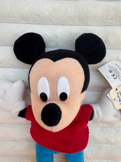 Star Bean Mickey Mouse Plush Mattel Dirty Please look at the pictures