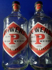 powers whiskey Empty Bottles