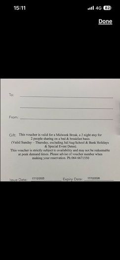 Hotel Voucher