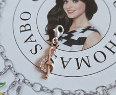 Thomas sabo charm club musical charm,rose gold,sterling silver