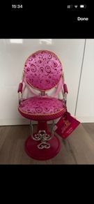 our generation salon chair and accessory trolley