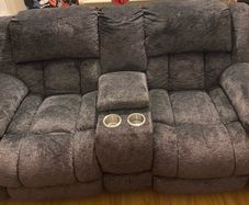 2 Seater recycling sofa
