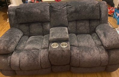 2 Seater recycling sofa