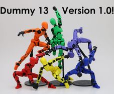 Dummy 13 Fully Articulated Action Figure Kit