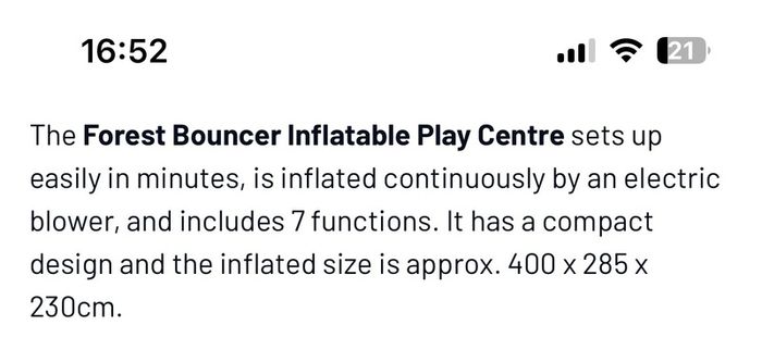 bouncing castle