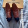 Redtape Wedding/Casual Brogue shoes, size 45. Image 7