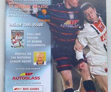2000 St. Patrick's Athletic v Kilkenny City - League of Ireland Premier Division Programme