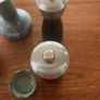 David Mason Design DMD Salt Grinder and Pepper Mill, Bud Vase, Candle stick and small pottery dish for mustard or similar Image 7