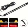 Universal 20.32cm Flexible LED Light Strip with Tail Brake Stop Turn Signal Lights All-in-one Image 3