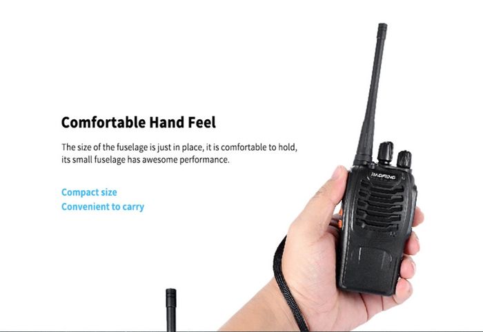 Pro Two-Way Radio 400-470MHz Walkie Talkie