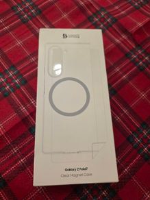 Samsung Galaxy Z Fold7 Clear Magnet Case - Brand New!