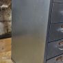 steel set of vintage drawers Image 3