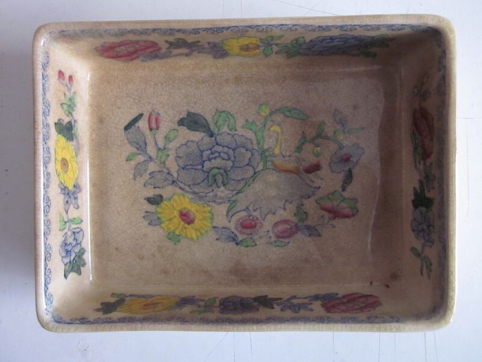 Vintage Mason's Ironstone Plantation Colonial Regency small dish /bowl c.1950