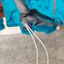 Adult Sky Blue Rain Jacket size 10 Image 2