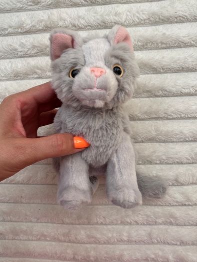 Our Generation Battat Gray Kitten Kitty Cat approx. 16 cm. Used Please see photos