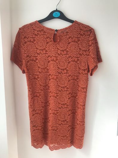 Lofty Manner Orange top size 10 New with tags