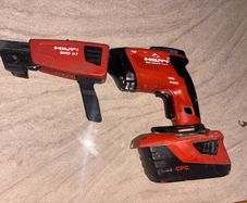 Hilti SD 5000-A22 Cordless Drywall Gun + SMD 57 Magazine