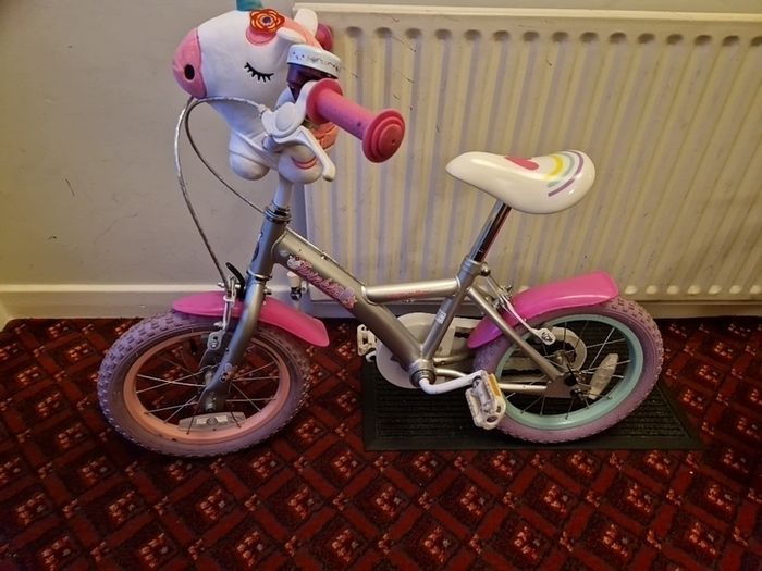 Kids unicorn bicycle