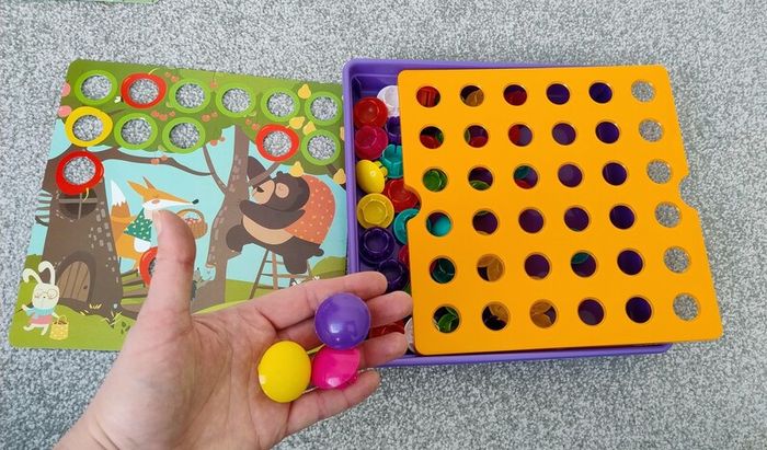 Interlocking Mosaic Montessori Educational Games