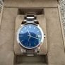 Burberry The City Men's Sapphire Blue Dial Steel Silver Swiss Made Watch BU9031 Image 3