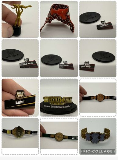 wwe Wwf WWE wrestling wrestlers figures Accesories ,Weapons & Clothing