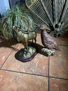Red stag bronze