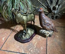Red stag bronze