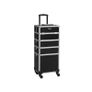 Professional Rolling Makeup & Beauty Case on Wheels Image 5