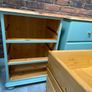 Bedside tables / lockers refurbished solid pine Image 6