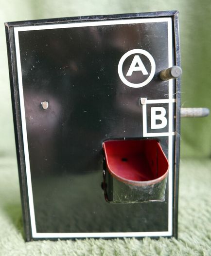 Vintage A B Coin Box