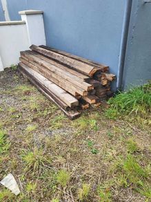 Reclaimed Railway Sleepers- Timber