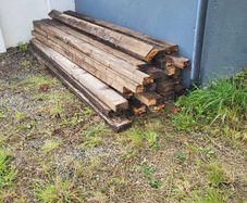 Reclaimed Railway Sleepers- Timber