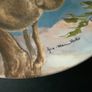 Knowles Fine China Wall Plate 1985 A Trusting Hug Image 4