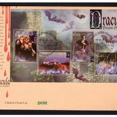 1997 Ireland Centenary of Bram Stokers Dracula Commemorative Stamps Miniature Sheet An Post First Day Cover (FDC)
