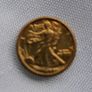 US 20 Miniature 24K Gold Plated Token Saint Gaudens. Image 2