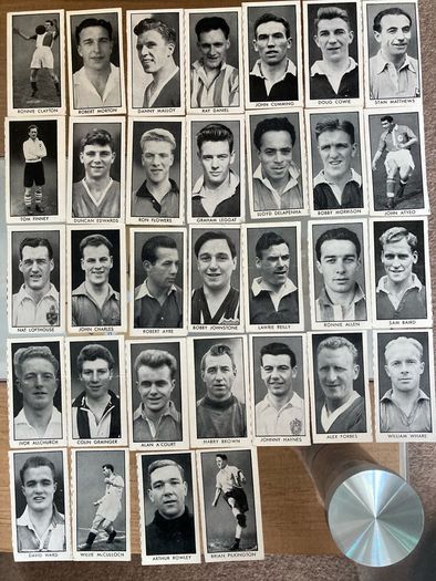 1956 Football Stars Collector Cards