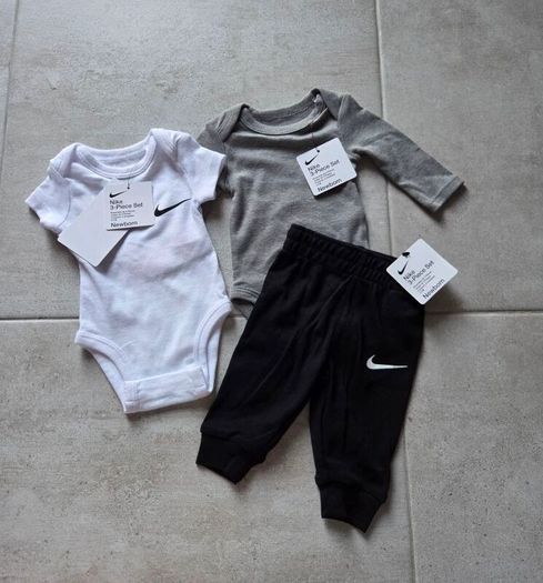 Nike Baby 3 Piece Set with Bodysuits and Joggers