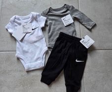 Nike Baby 3 Piece Set with Bodysuits and Joggers