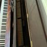 Upright piano and stool Image 7