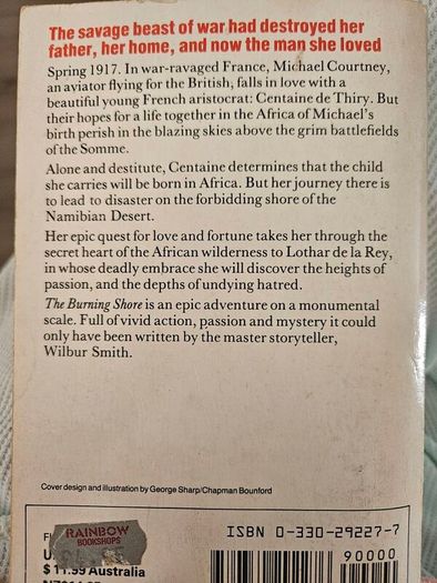 Wilbur Smith, The burning shore