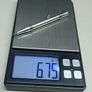 Antique sterling silver propelling pencil / pen charm Image 4