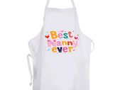 Best nanny ever apron great gift idea for grandmother