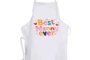 Best nanny ever apron great gift idea for grandmother