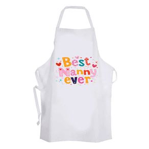 Best nanny ever apron great gift idea for grandmother
