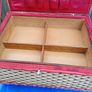 1950/60s Woven Wicker Sewing Box Image 3